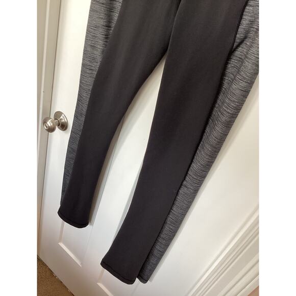 Lululemon Athletica Women’s Colorblock Barre Pulse Pants Heathered Black Size 12 - Picture 5 of 12